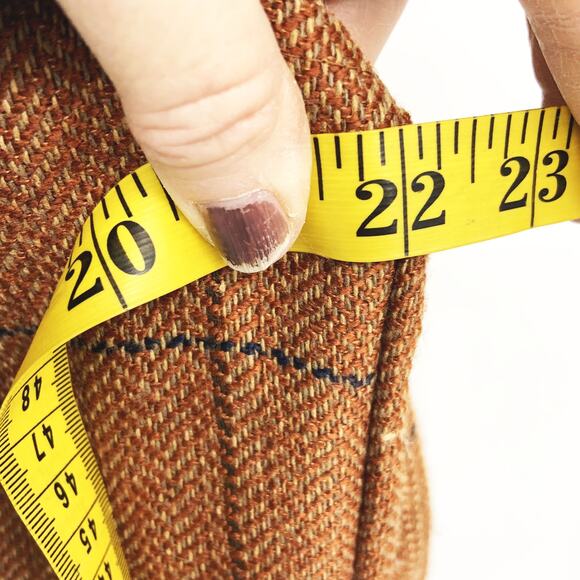 Christopher & Banks Tweed Bomber Jacket with Pockets Size L Window Pane Check - Picture 6 of 7